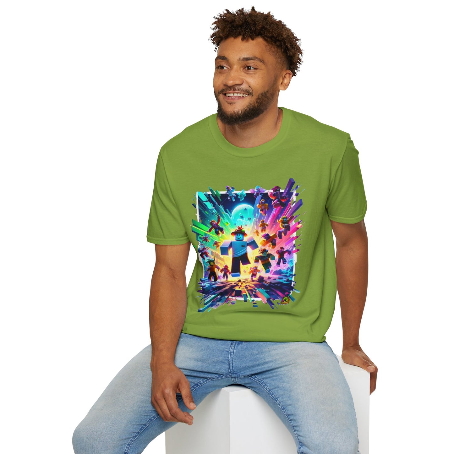 Cool Roblox Adventure Tee for Kids | Roblox Graphic T-Shirt | Roblox Clothing for Boys & Girls | Fun Gift for Roblox Fans