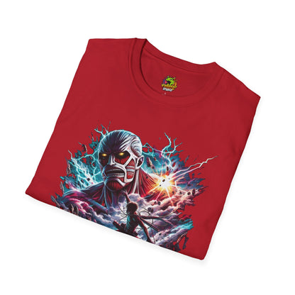 Eren Yeager Titan’s Strength Tee | Official Attack on Titan Shirt | - VibroPrint Studio