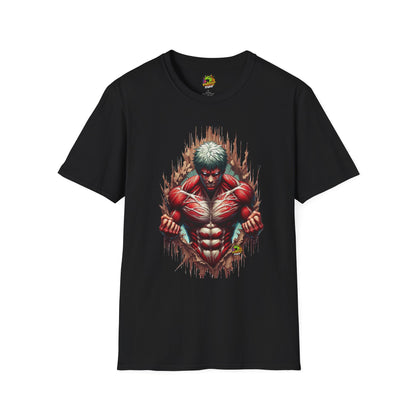 UFC T Shirt | Unleash Fierce Confidence | UFC Tee with Baki Anime Inspiration for Gym Lovers - High Quality Image