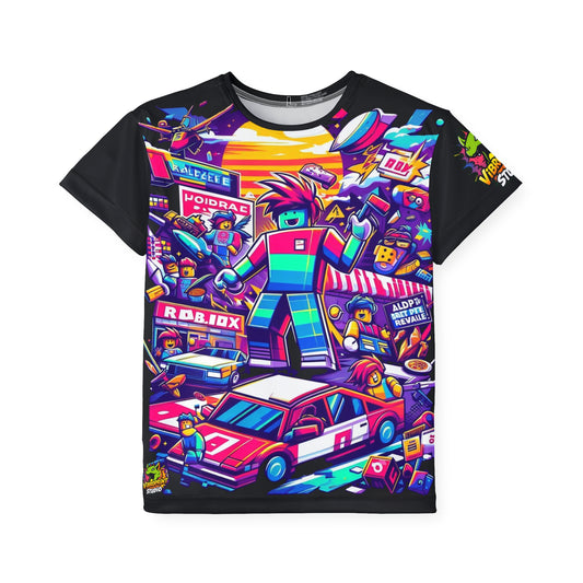 Kids Roblox T Shirt - Fun Roblox Graphic Tee