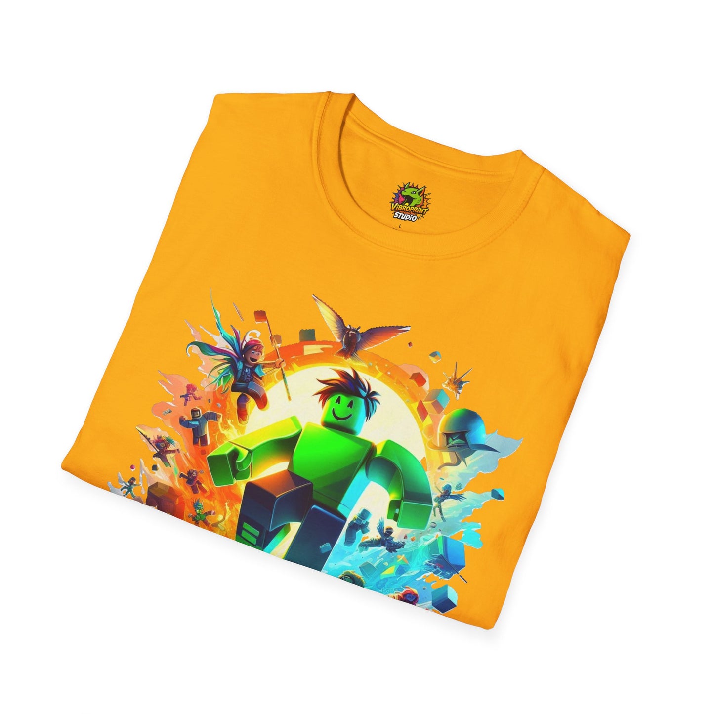 Cool Roblox Adventure T-Shirt for Kids | Roblox Graphic Tee | Roblox Inspired Shirt for Boys & Girls | Fun Roblox Gift