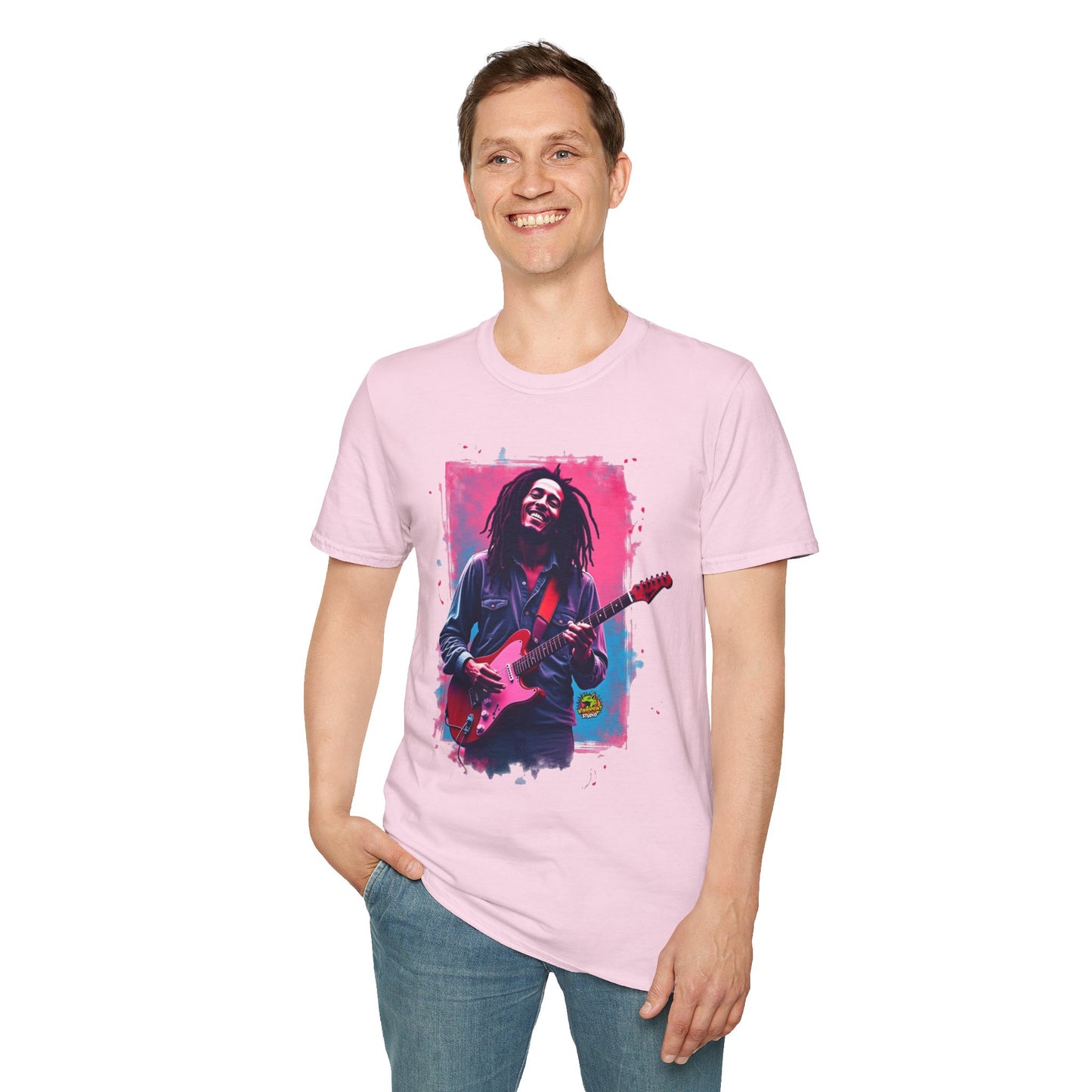 Bob Marley T-Shirt - One Love Harmony - VibroPrint Studio