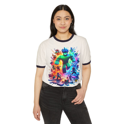 Roblox T Shirt for All Ages | Roblox Adventure Gaming Tee | Roblox T Shirt - High Quality Image