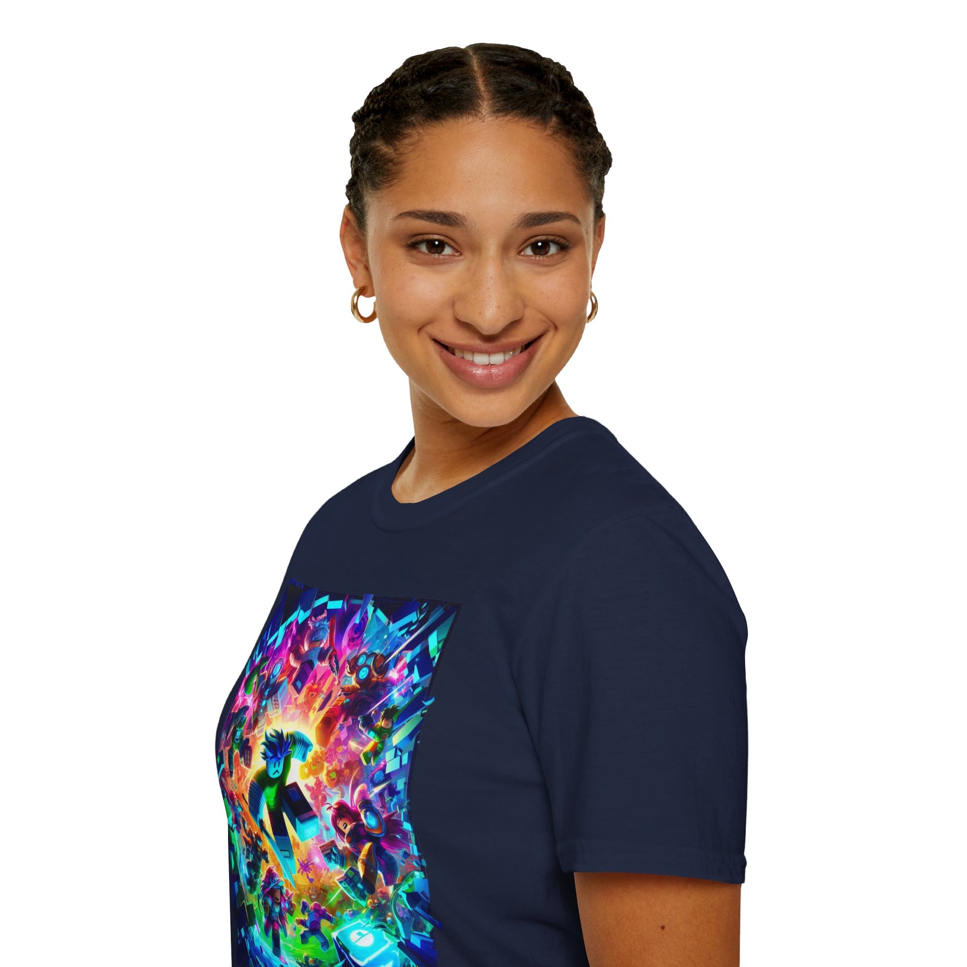 | - Stylish Roblox Gamer Tee for Teens | Roblox Clothing for Kids | Roblox Graphic Shirt | Fun Roblox Birthday Gift - custom-made. perfect gift idea. Order yours now and stand out with this exclusive piece!