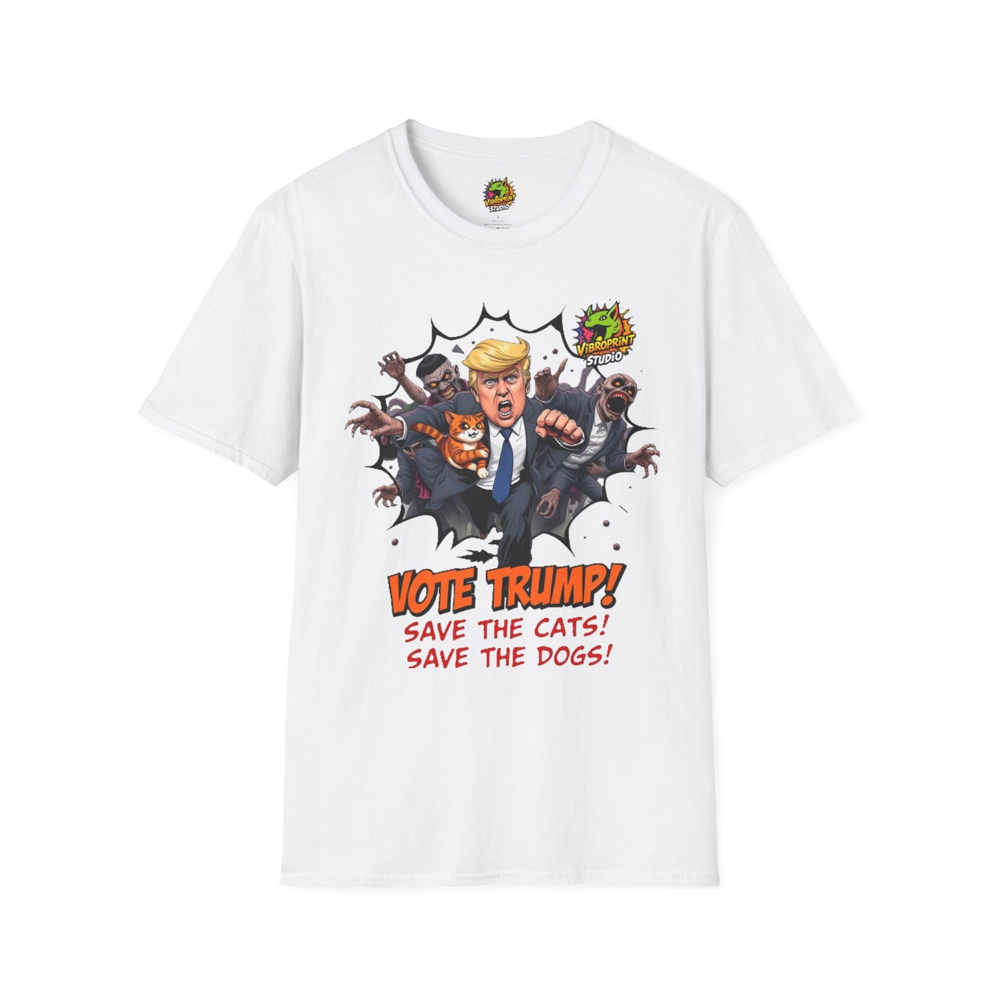 Tee - They're Eating the Dogs Tee | Trump Election Comedy Shirt | Satire Political Graphic Tee - custom-made. limited stock. Order yours now and stand out with this exclusive piece!