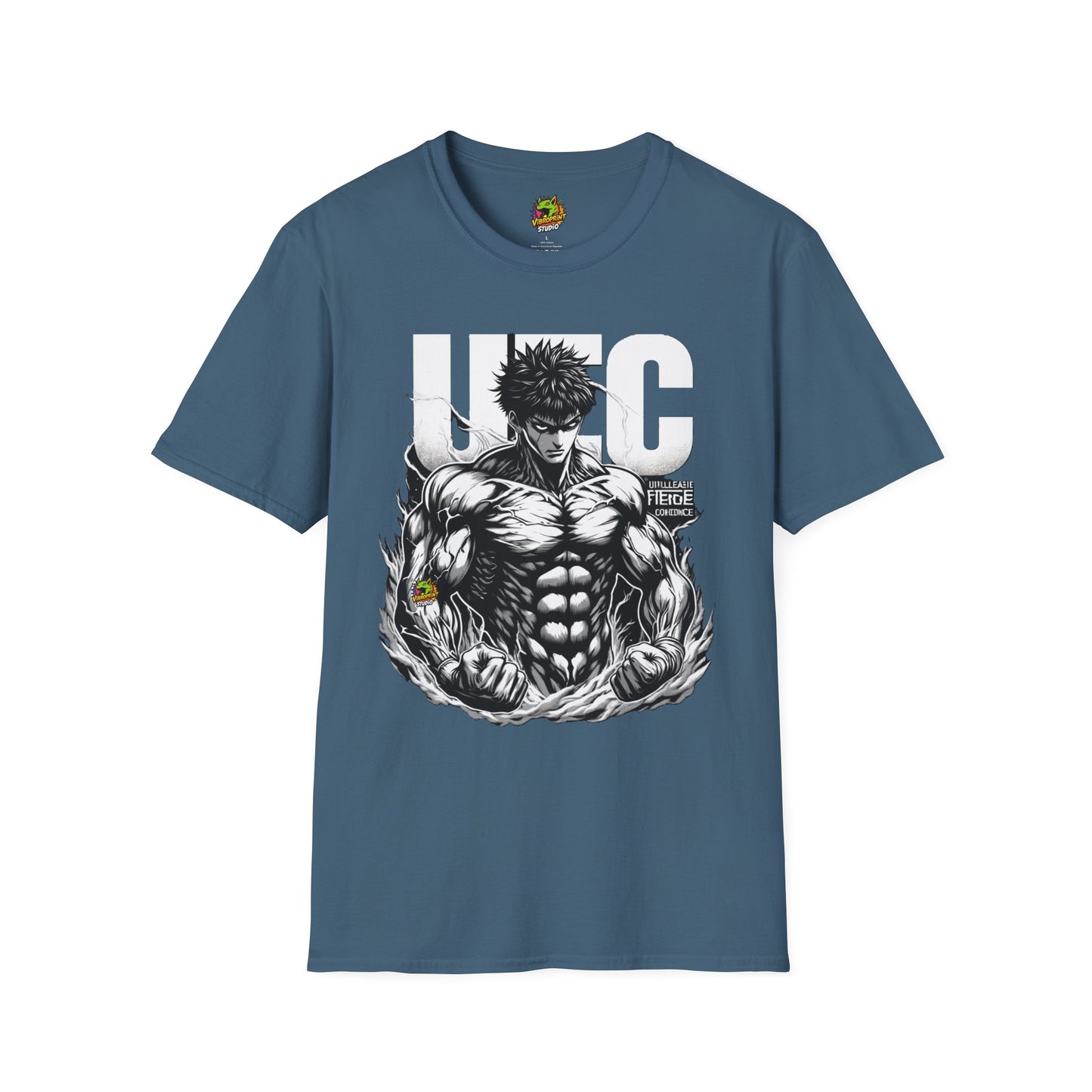 Tee - UFC T Shirt | Unleash Fierce Confidence | UFC Tee for Fitness and Baki Anime Fans - premium material. limited stock. Order yours now and stand out with this exclusive piece!