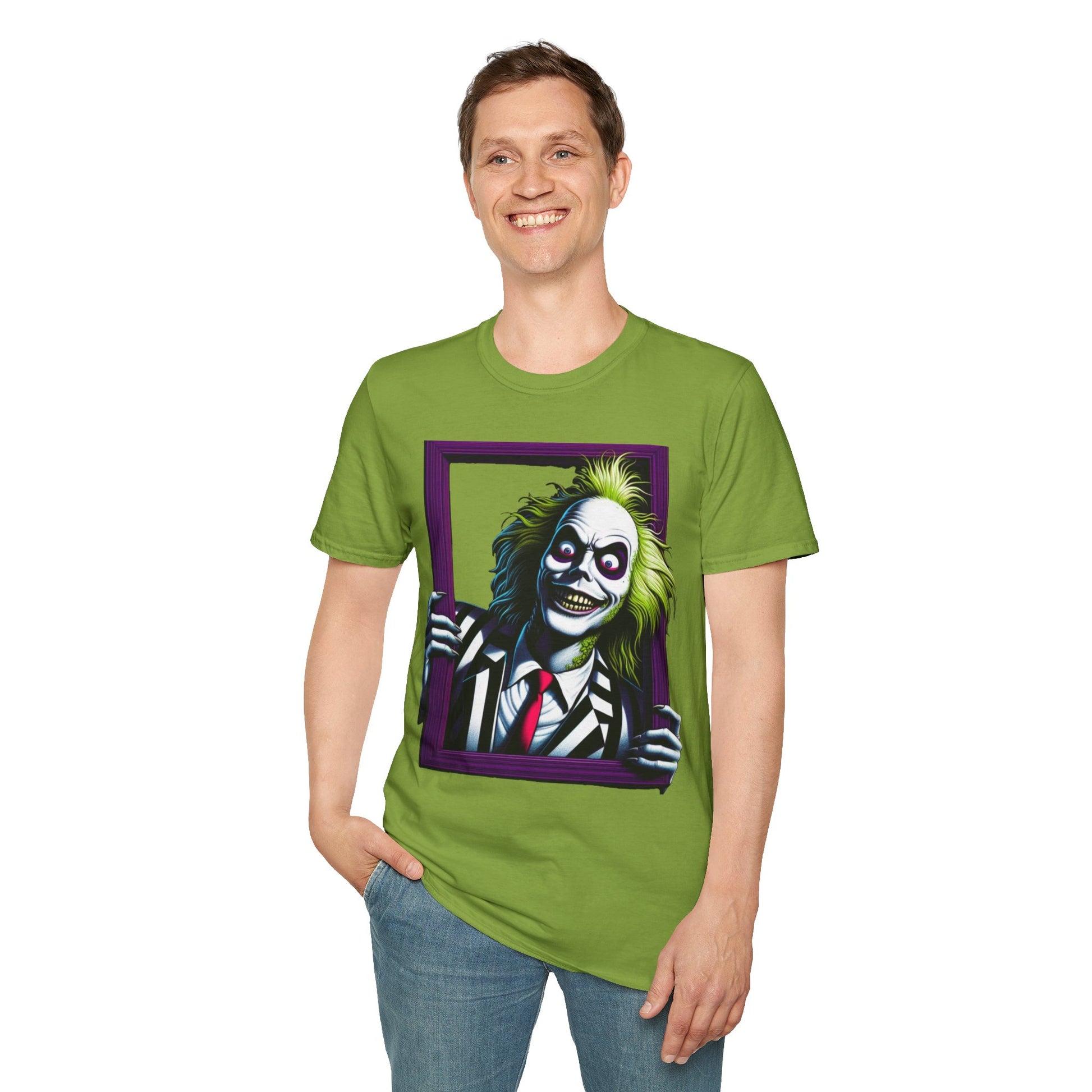 high-quality - Beetlejuice Shirt | Spooky Beetlejuice Shirt | Beetlejuice Graphic Shirt | Creepy Beetlejuice Tee - premium material. limited stock. Order yours now and stand out with this exclusive piece!