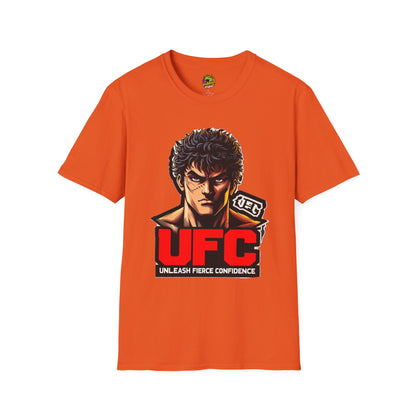 Unleash - UFC T Shirt | Unleash Fierce Confidence | Motivational UFC Tee with Baki Anime Elements - custom-made. limited stock. Order yours now and stand out with this exclusive piece!