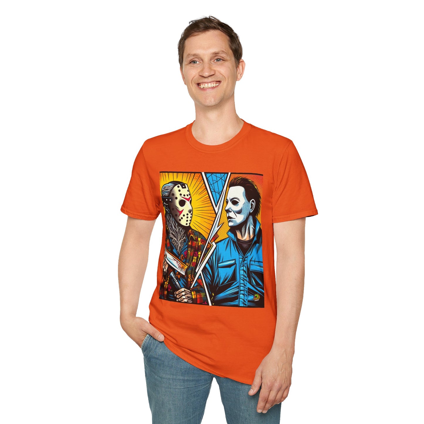 Jason & Michael Halloween Shirt | Funny Vintage Horror Tee