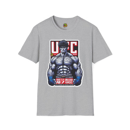 Shirt - UFC T Shirt | Unleash Fierce Confidence | Motivational UFC Tee with Baki Anime Strength - premium material. perfect gift idea. Order yours now and stand out with this exclusive piece!