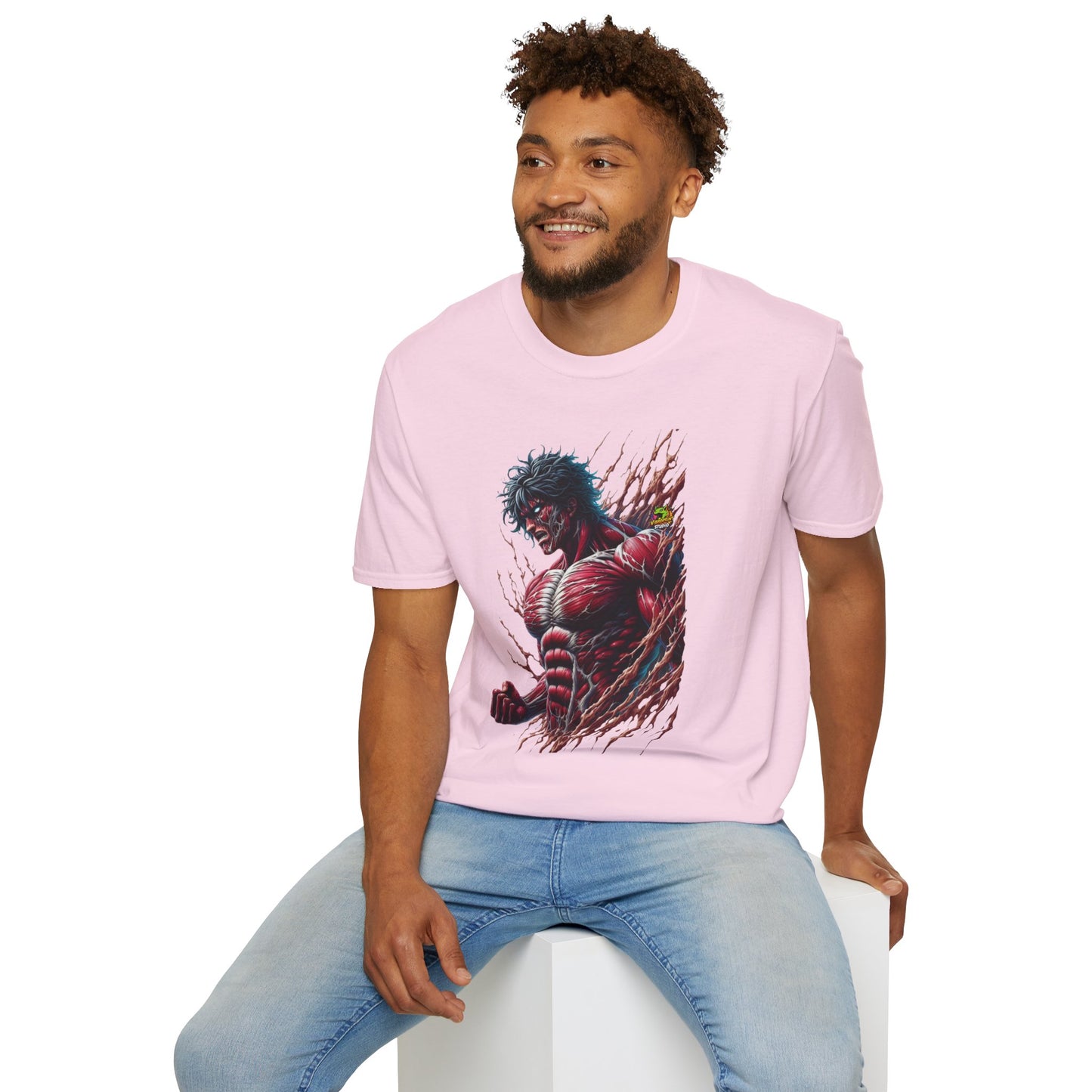 UFC T Shirt | Unleash Fierce Confidence | Motivational UFC Tee with Baki Anime Strength for Athletes