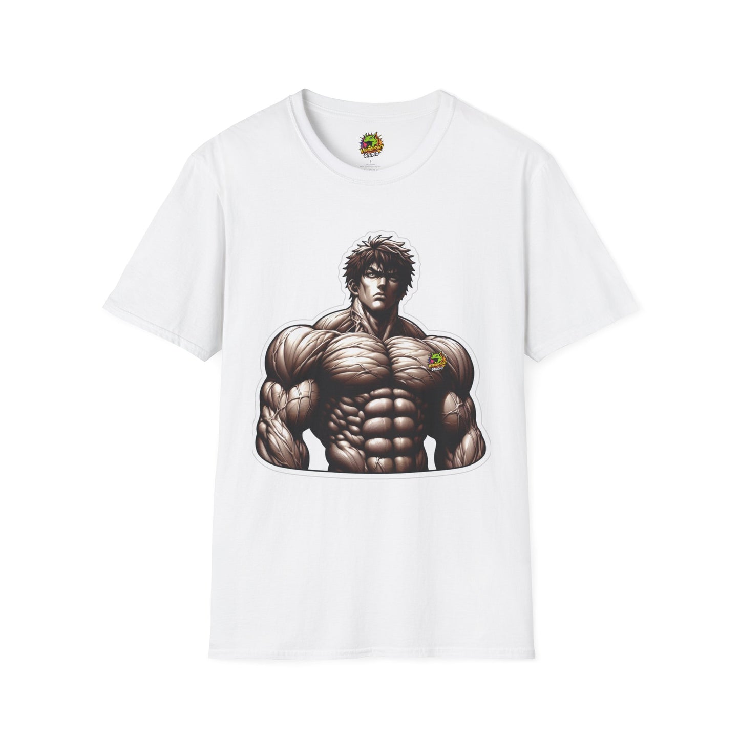 | - UFC T Shirt | Unleash Fierce Confidence | Motivational UFC Tee with Baki Anime Inspiration - premium material. limited stock. Order yours now and stand out with this exclusive piece!