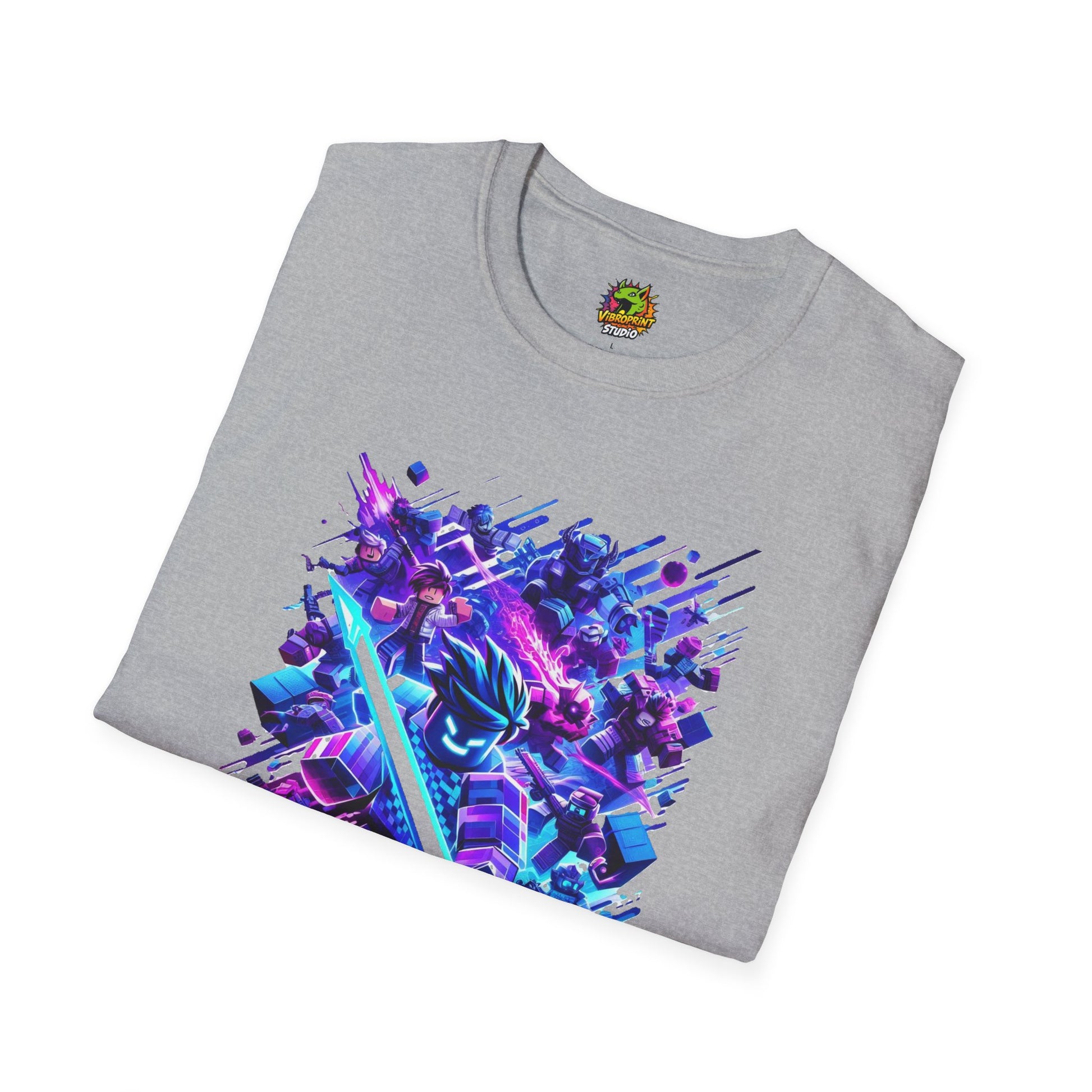 - - Roblox T-Shirt - Gamer's Quest - premium material. limited stock. Order yours now and stand out with this exclusive piece!