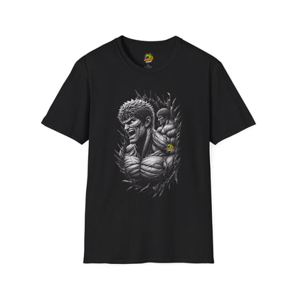 UFC T Shirt | Unleash Fierce Confidence | Motivational UFC Tee with Baki Anime Influence - High Quality Image