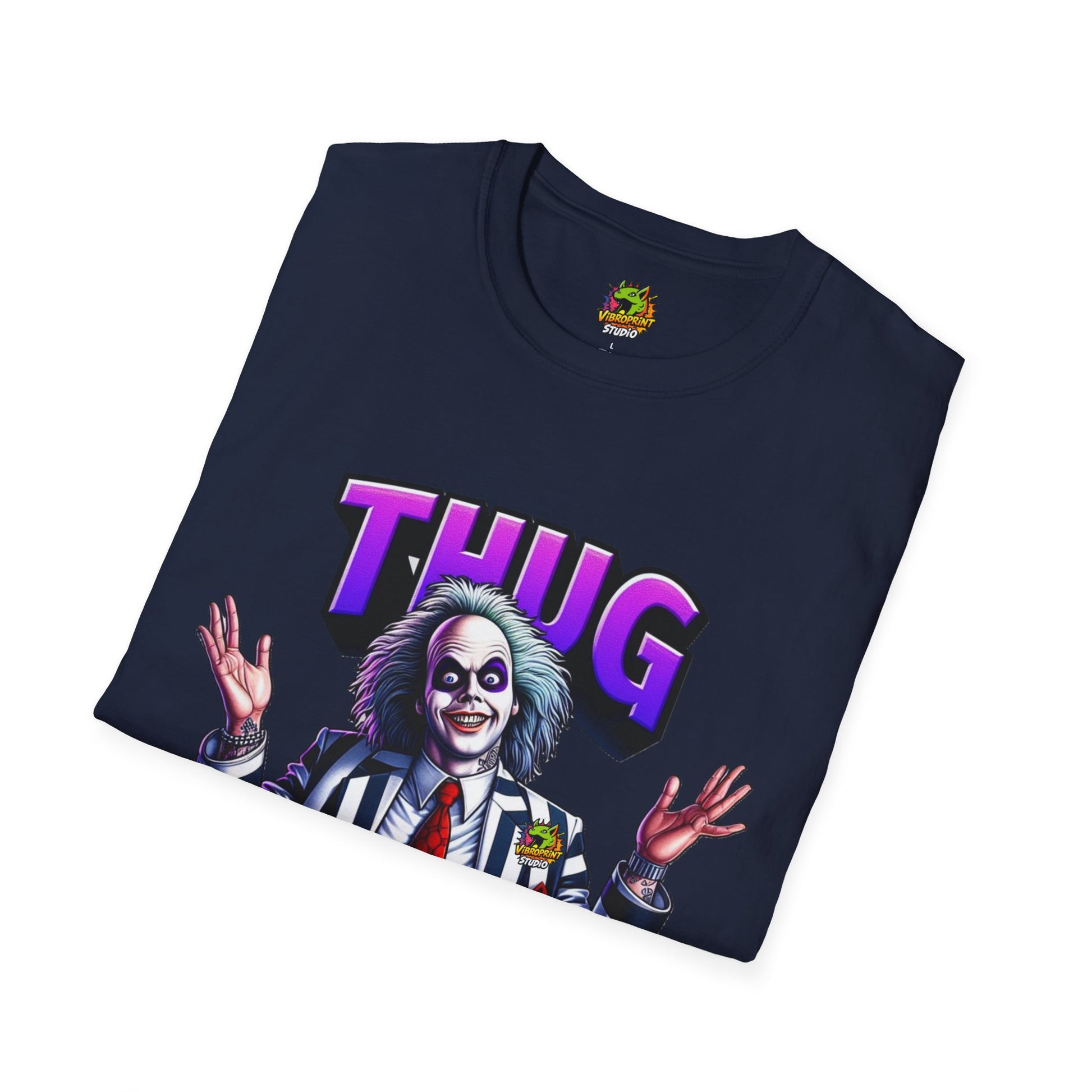 | - Beetlejuice Shirt | Thug Life Halloween Tee | Funny Beetlejuice Graphic T-Shirt - custom-made. perfect gift idea. Order yours now and stand out with this exclusive piece!