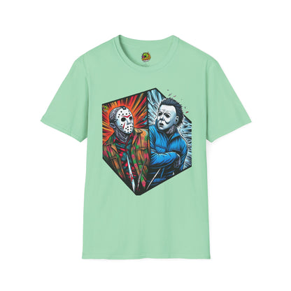 Myers - Funny Jason & Michael Myers Shirt | Halloween Horror T-Shirt - premium material. perfect gift idea. Order yours now and stand out with this exclusive piece!