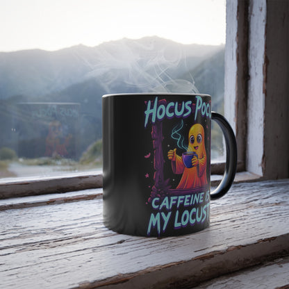 Mug - Hocus Pocus Mug | Magic for Travelers | Travel Mug | Color Changing - custom-made. limited stock. Order yours now and stand out with this exclusive piece!