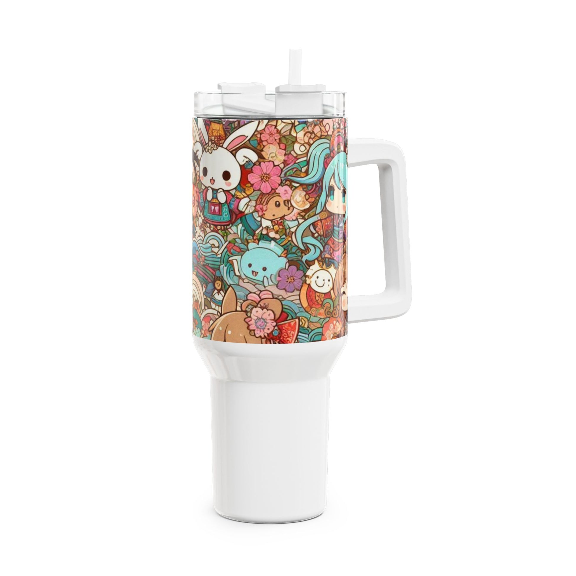 Drinkware - Stanley Tumbler | Anime Themed Tumbler for Gamers | Colorful Geek Drinkware - premium material. limited stock. Order yours now and stand out with this exclusive piece!