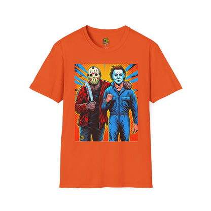 Jason - Jason Voorhees & Michael Myers Shirt | Funny Halloween Horror Tee - premium material. perfect gift idea. Order yours now and stand out with this exclusive piece!