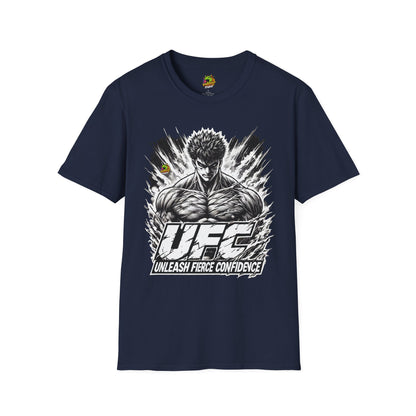 Fierce - UFC T Shirt | Unleash Fierce Confidence | UFC Tee with Baki Anime T Shirt Motivation - premium material. perfect gift idea. Order yours now and stand out with this exclusive piece!