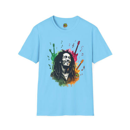 Icon - Bob Marley T-Shirt - Reggae Icon - custom-made. perfect gift idea. Order yours now and stand out with this exclusive piece!