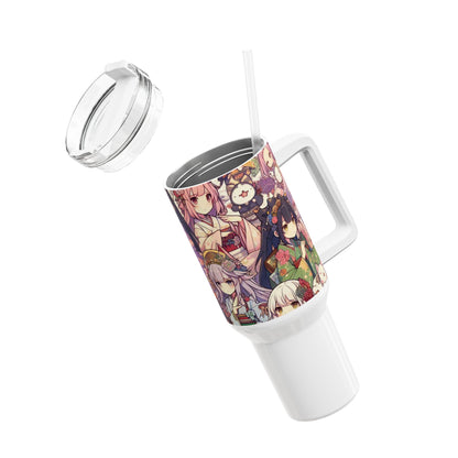 Tumbler - Stanley Tumbler | Colorful Anime and Geek Tumbler | Cartoon Themed Drinkware for Fans - custom-made. perfect gift idea. Order yours now and stand out with this exclusive piece!