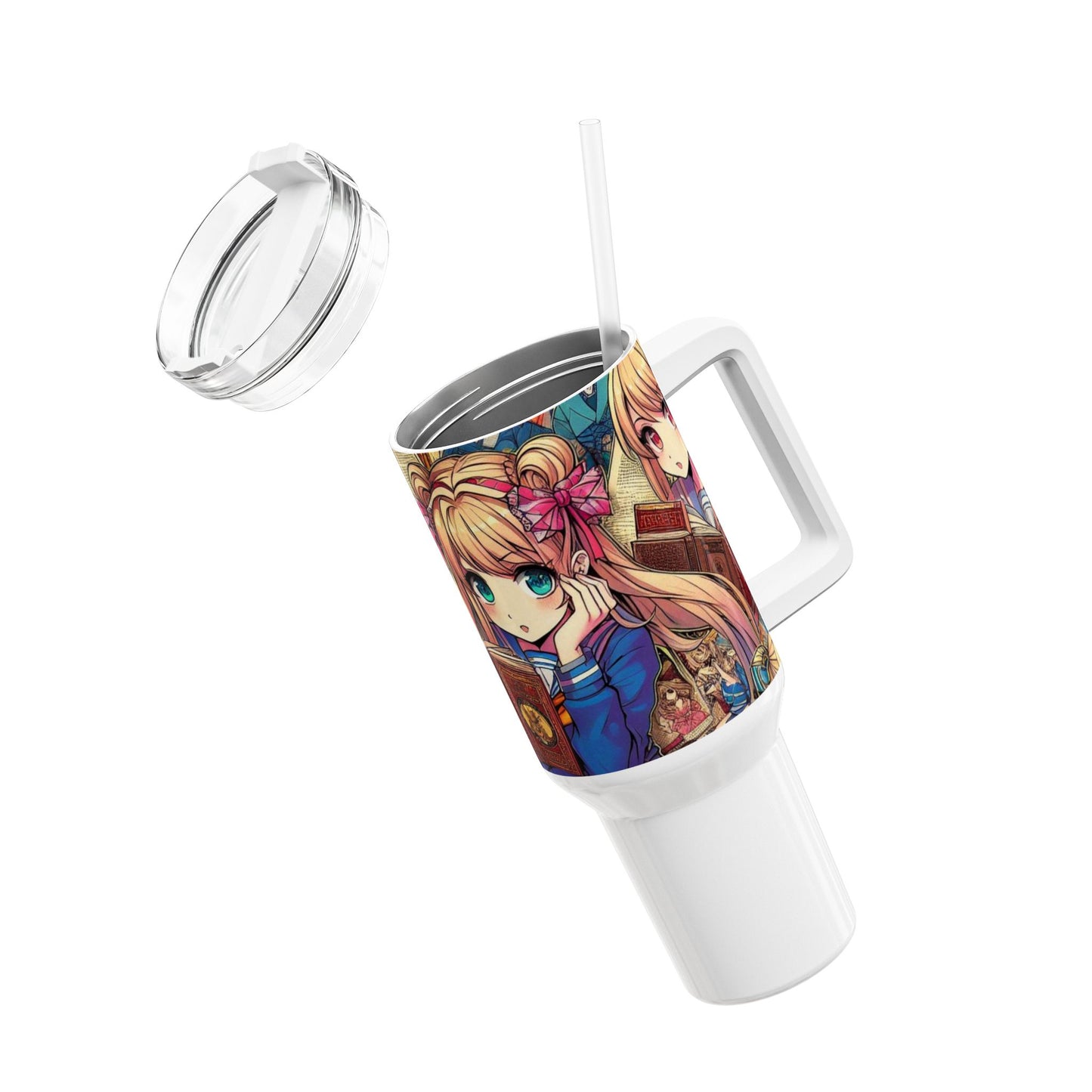 Tumbler - Stanley Tumbler | Comics Themed Drinkware for Gamers | Anime Geek Tumbler - premium material. limited stock. Order yours now and stand out with this exclusive piece!