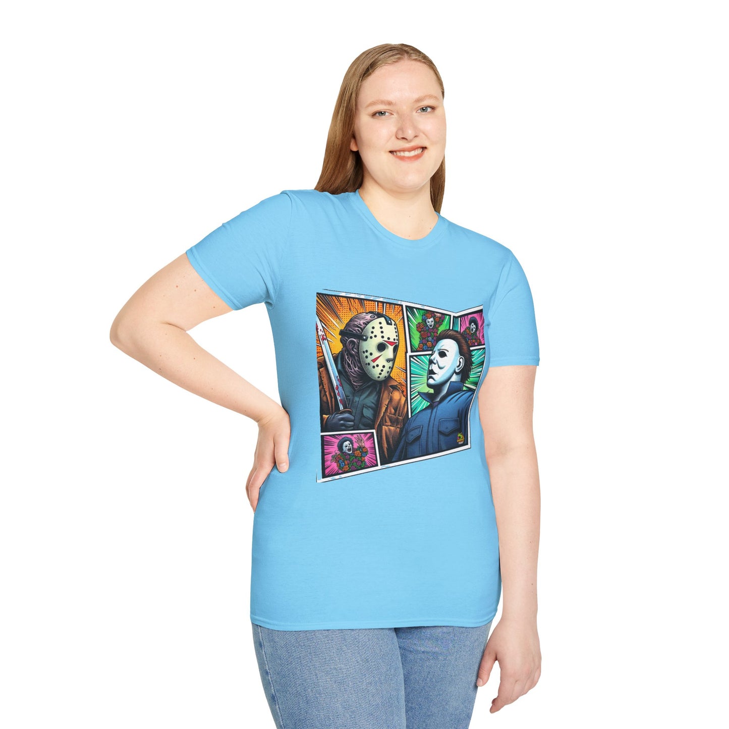 Jason Voorhees & Michael Myers Shirt | Funny Vintage Halloween Tee