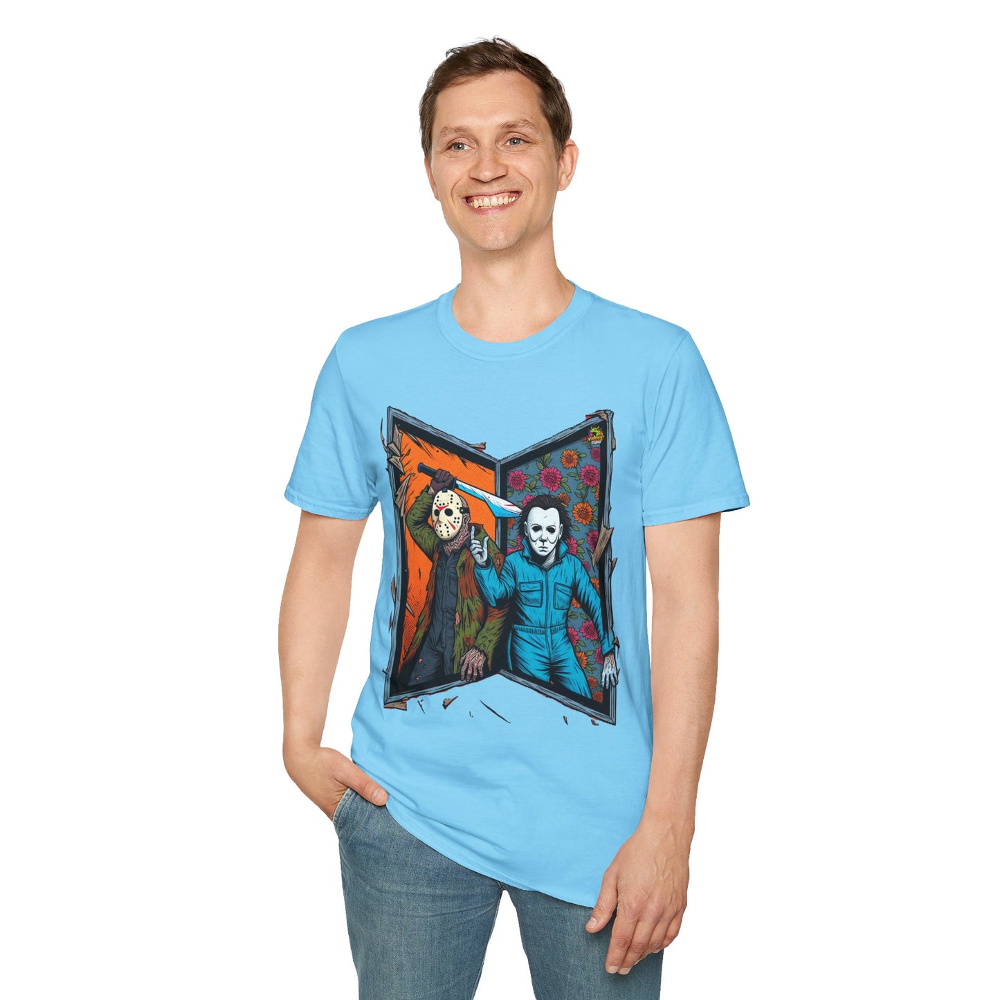 Jason Voorhees & Michael Myers T-Shirt | Funny Horror Tee