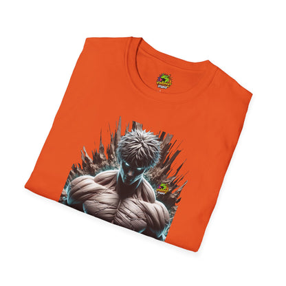 UFC T Shirt | Unleash Fierce Confidence | UFC Tee with Baki Anime Strength for Athletes