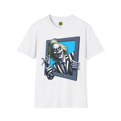 Merch - Beetlejuice Shirt | Halloween Costume Graphic Tee | Fun Beetlejuice T-Shirt for Adults & Kids | Iconic Movie Merch - custom-made. perfect gift idea. Order yours now and stand out with this exclusive piece!