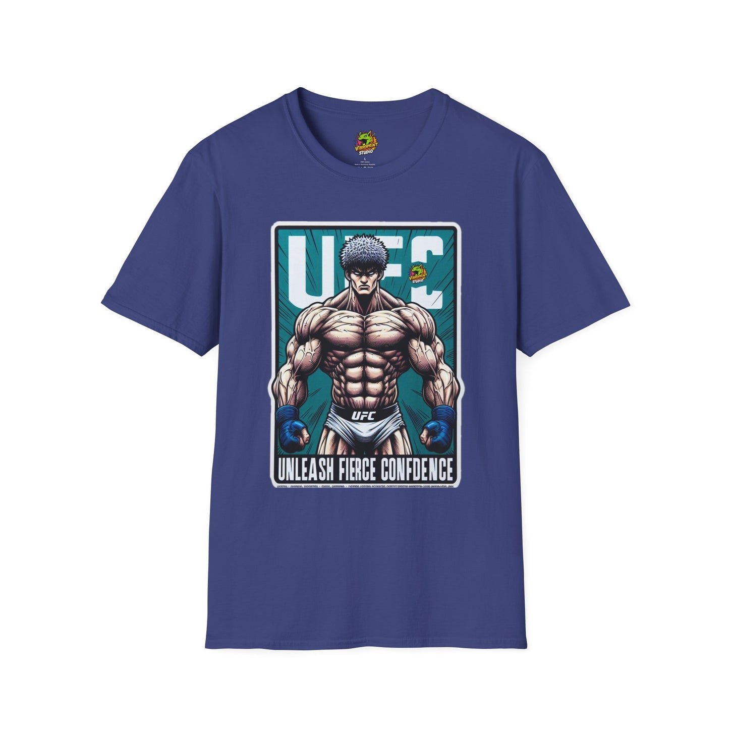 for - UFC T Shirt | Unleash Fierce Confidence | UFC Tee for Gym and Baki Anime Fans - premium material. limited stock. Order yours now and stand out with this exclusive piece!