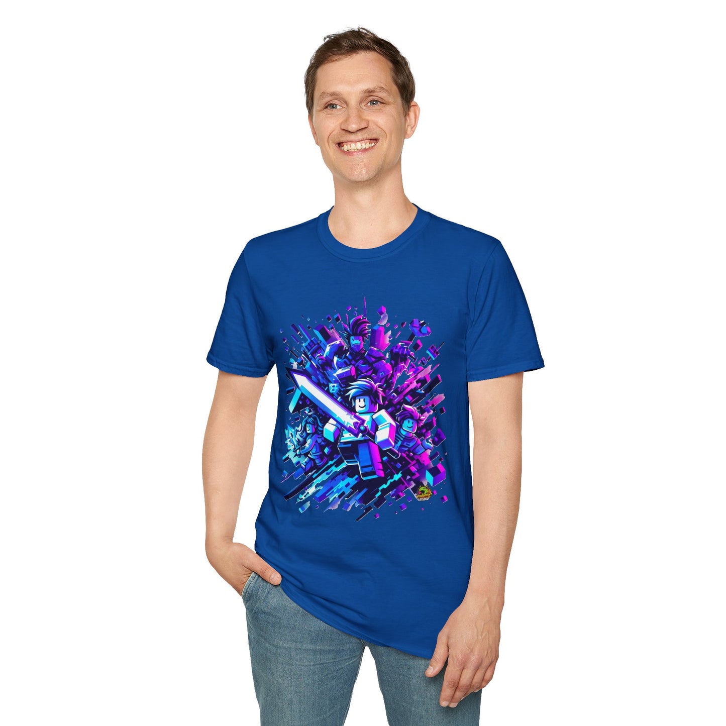 exclusive - Roblox T-Shirt - Builder's Adventure - custom-made. perfect gift idea. Order yours now and stand out with this exclusive piece!