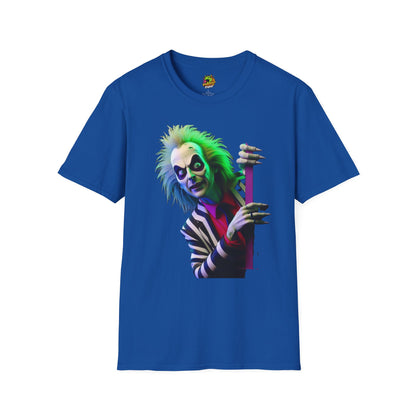 Tee - Beetlejuice Shirt | Halloween Inspired Graphic Tee | Classic Movie T-Shirt for Men & Women | Spooky Beetlejuice Gift - custom-made. perfect gift idea. Order yours now and stand out with this exclusive piece!