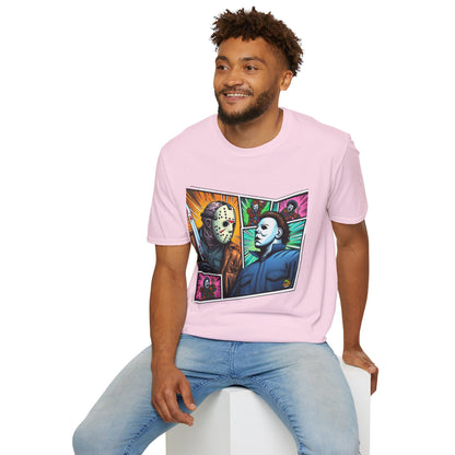 Jason Voorhees & Michael Myers Shirt | Funny Vintage Halloween Tee