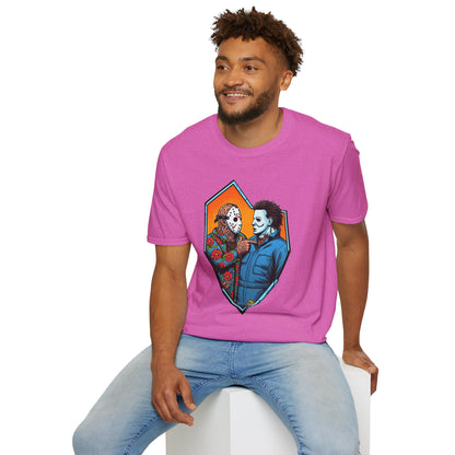 Michael Myers Vintage Shirt | Jason & Michael Funny Horror Tee