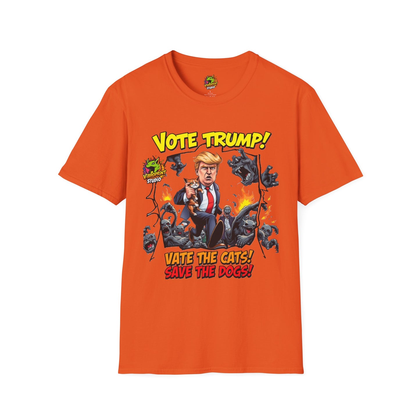 Eating - They're Eating the Dogs Tee | Satire Trump Election T-Shirt | Funny Political Graphic Te - custom-made. limited stock. Order yours now and stand out with this exclusive piece!