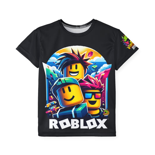 Roblox T-Shirt - Fun Roblox Gamer Tee for Kids - Vibroprint Studio Design