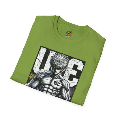 UFC T Shirt | Unleash Fierce Confidence | Motivational UFC Tee with Baki Anime T-Shirt design