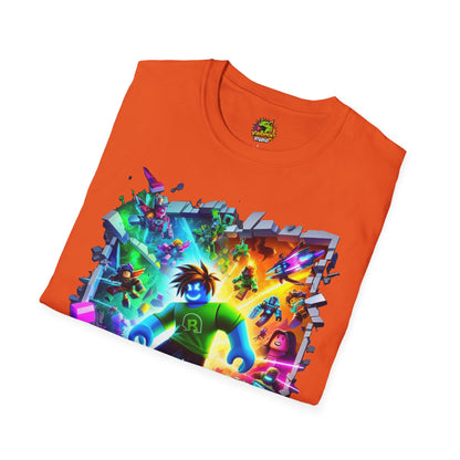 Girls - Roblox Adventure T-Shirt for Kids | Roblox Clothing for Boys & Girls | Trendy Roblox Graphic Tee | Cool Roblox Merch - premium material. limited stock. Order yours now and stand out with this exclusive piece!