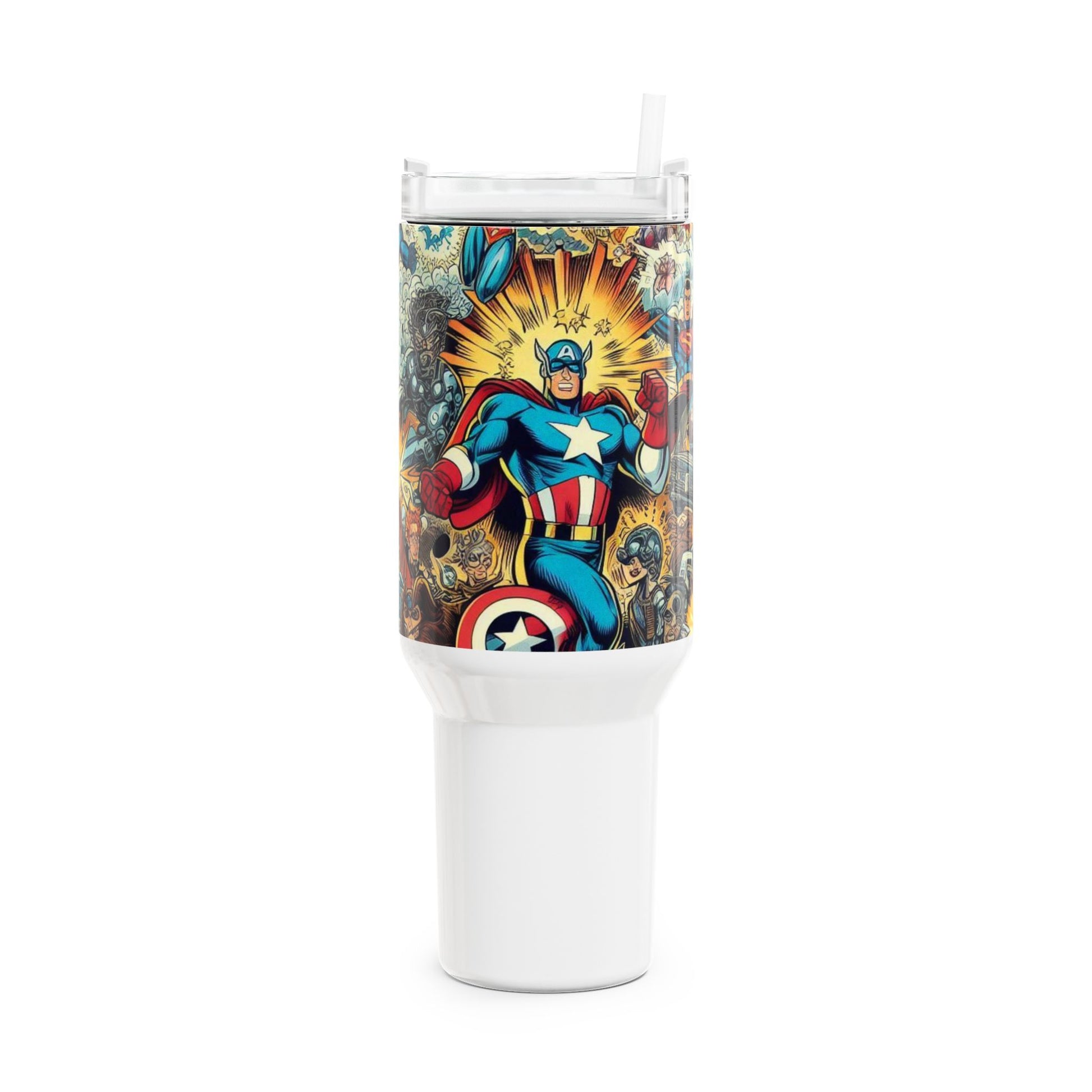 Stanley cup | Anime Themed Drinkware for Gamers | Colorful Geek Tumbler - High Quality Image