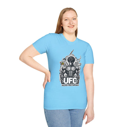 UFC T Shirt | Unleash Fierce Confidence | Motivational UFC Tee with Baki Anime Influence