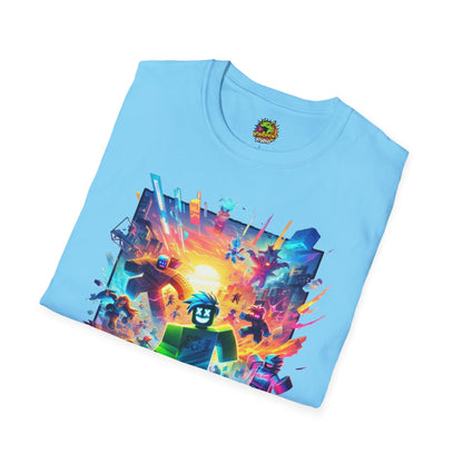 Trendy Roblox T-Shirt for Boys & Girls | Roblox Kids Clothing | Roblox Adventure Graphic Tee | Cool Gift for Roblox Fans