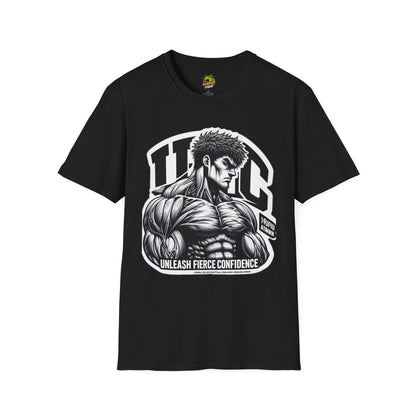 UFC T Shirt | Unleash Fierce Confidence | UFC Tee with Baki Anime T Shirt Inspiration - High Quality Image