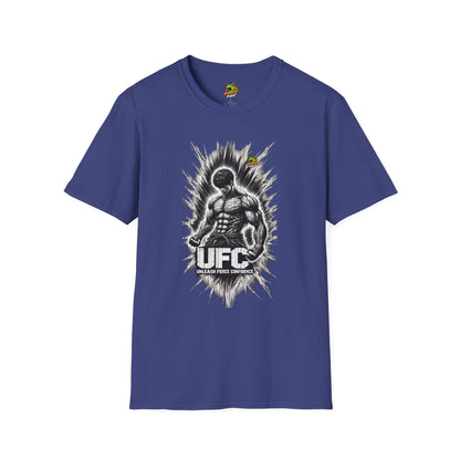 with - UFC T Shirt | Unleash Fierce Confidence | Motivational UFC Tee with Baki Anime T Shirt - custom-made. limited stock. Order yours now and stand out with this exclusive piece!