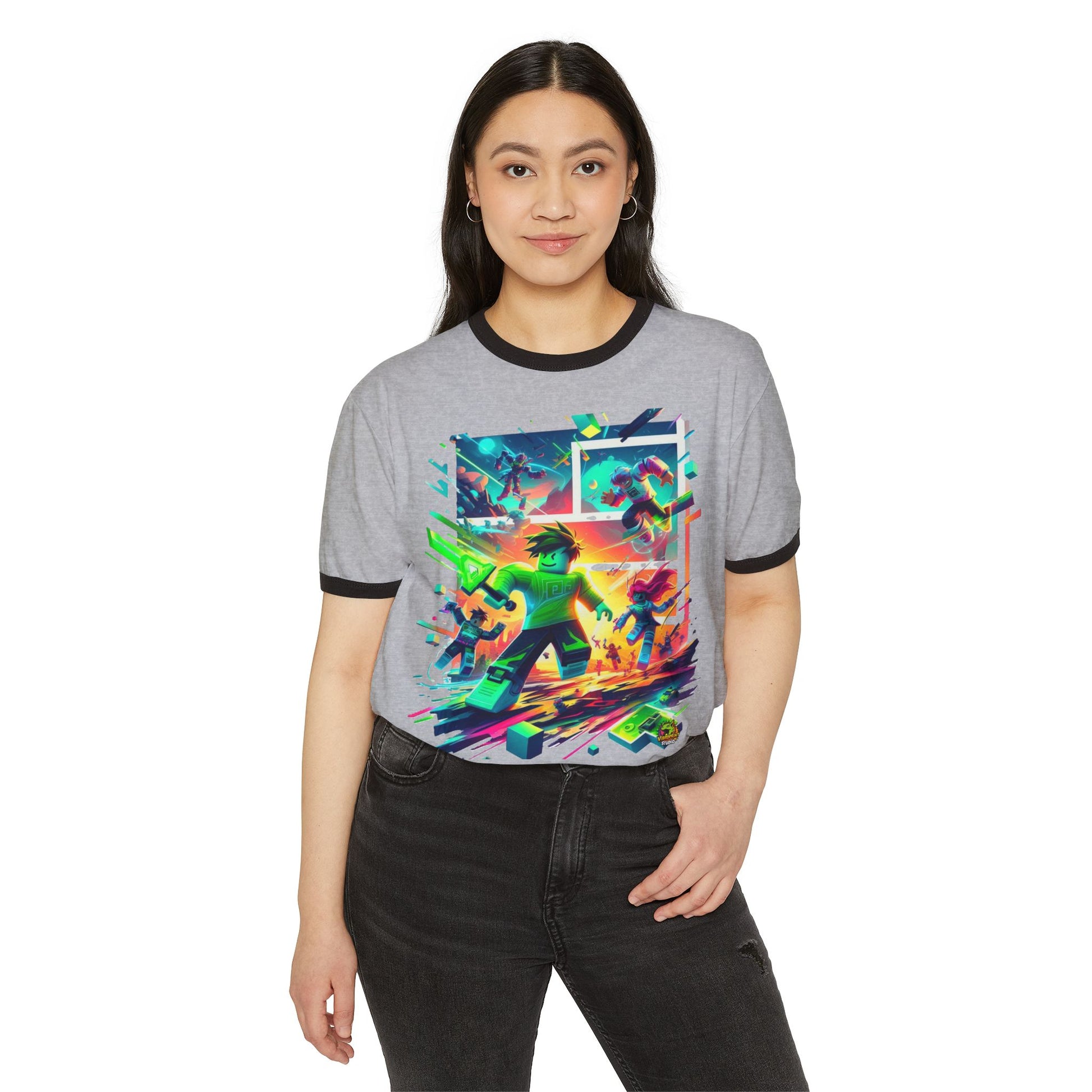 Roblox T Shirt for Fans of All Ages | Roblox Adventure Tee | Roblox Gaming T Shirt - High Quality Image