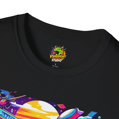 3D Blocky Roblox Meme Tee - Colorful Design