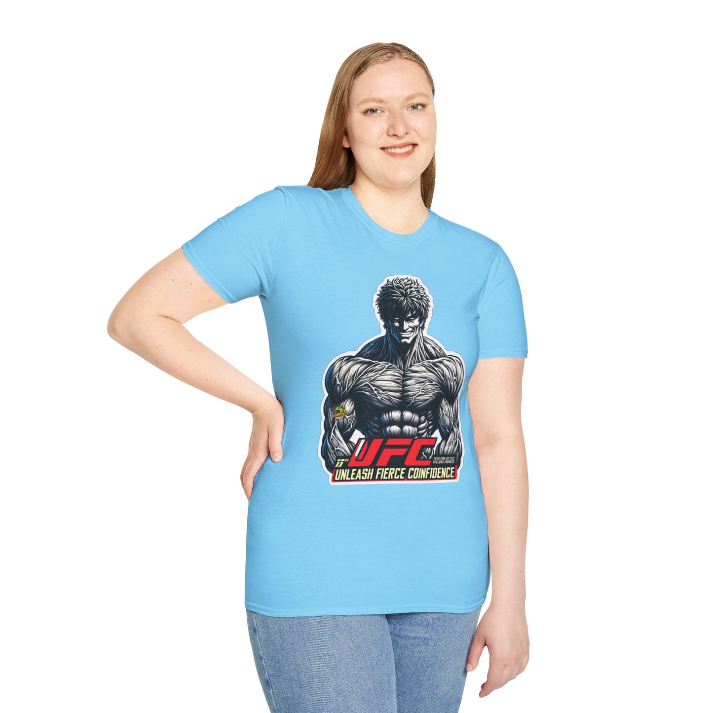 UFC T Shirt | Unleash Fierce Confidence | UFC Tee for Gym and Baki Anime Lovers