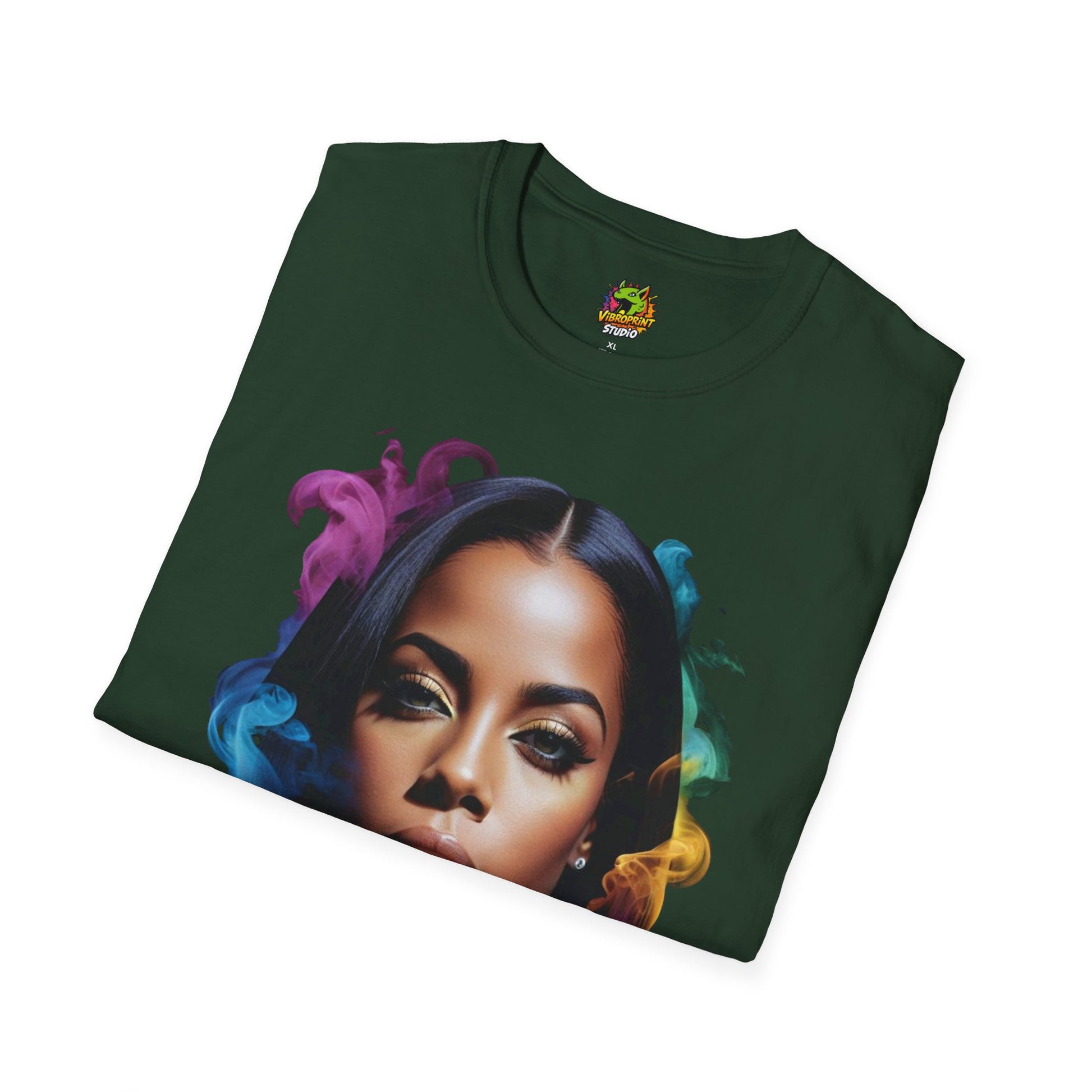 Tribute - Aaliyah shirt | Remembering the Princess of R&B | Tribute to a Music Icon - custom-made. perfect gift idea. Order yours now and stand out with this exclusive piece!