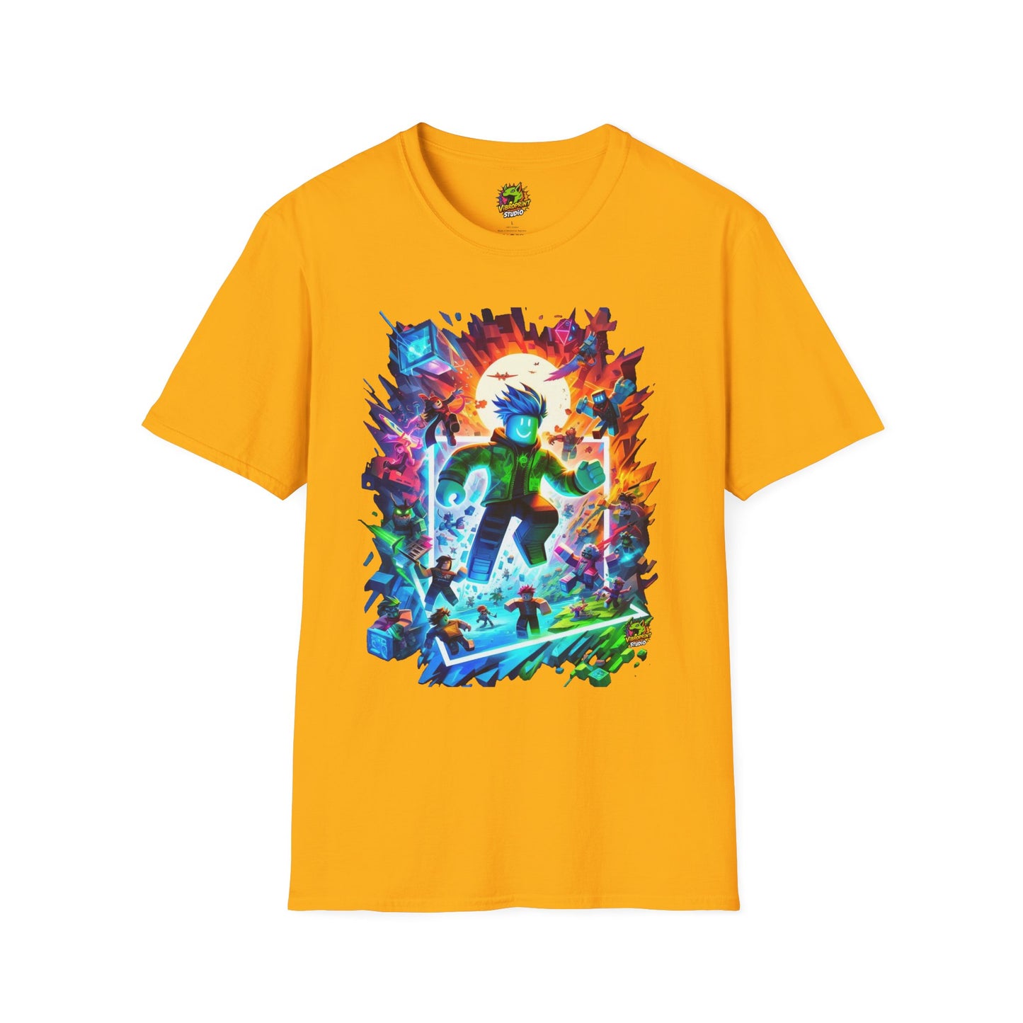 Kids - Roblox Adventure Shirt for Kids | Roblox Clothing for Boys & Girls | Stylish Roblox Graphic Tee | Perfect Roblox Gift - custom-made. perfect gift idea. Order yours now and stand out with this exclusive piece!